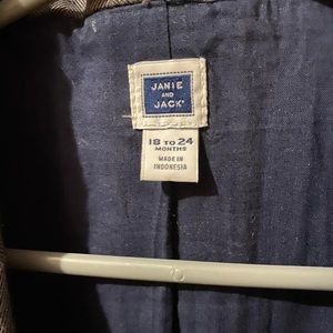 Janie and jack baby boy blazer